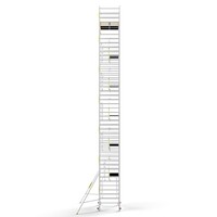 Panthera Steigeraanhanger + PRO Rolsteiger 135 x 250 x 14,2m werkhoogte, met enkele voorloopleuning