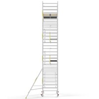 Panthera Steigeraanhanger + PRO Rolsteiger 135 x 305 x 9,2m werkhoogte, met enkele voorloopleuning
