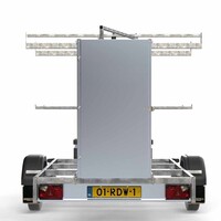Panthera Steigeraanhanger 2,5 meter - Afsluitbaar