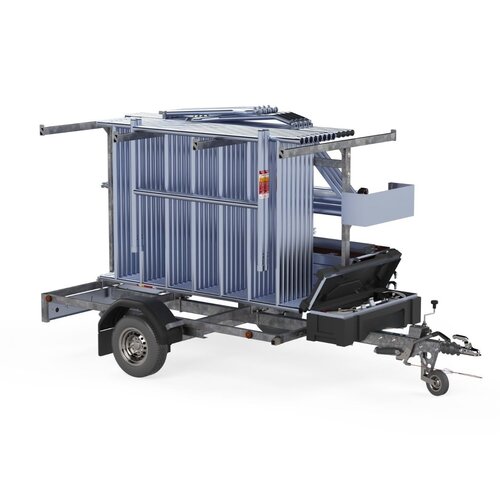 Panthera Steigeraanhanger 250 model standaard - 1350 KG