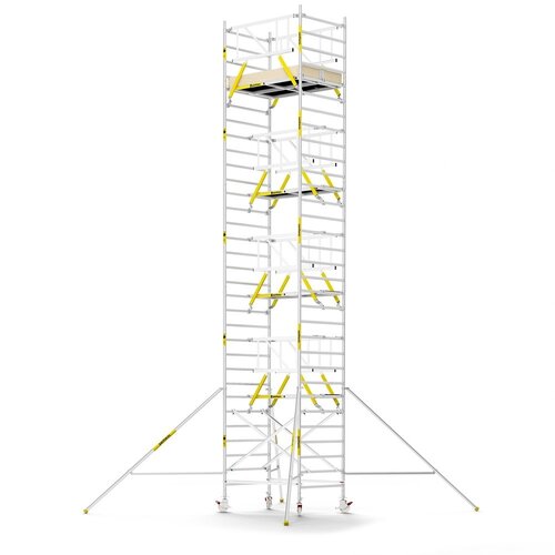 MAANDDEAL: Panthera PRO met dubbele voorloopleuning 135x185x10,2m werkhoogte