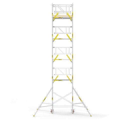 MAANDDEAL: Panthera PRO met dubbele voorloopleuning 135x185x11,2m werkhoogte carbon vloer