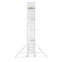 MAANDDEAL: Panthera PRO met dubbele voorloopleuning 135x185x11,2m werkhoogte carbon vloer