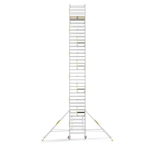 MAANDDEAL: Panthera PRO met dubbele voorloopleuning 135x185x12,2m werkhoogte carbon vloer