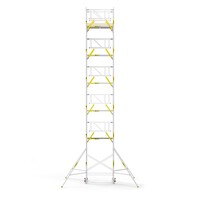 MAANDDEAL: Panthera PRO met dubbele voorloopleuning 135x185x13,2m werkhoogte carbon vloer