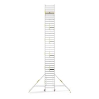 MAANDDEAL: Panthera PRO met dubbele voorloopleuning 135x185x13,2m werkhoogte carbon vloer