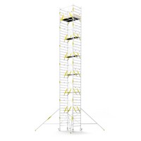 MAANDDEAL: Panthera PRO met dubbele voorloopleuning 135x185x14,2m werkhoogte