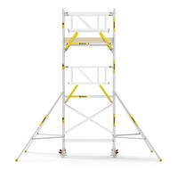 MAANDDEAL: Panthera PRO met dubbele voorloopleuning 135x185x6,2m werkhoogte