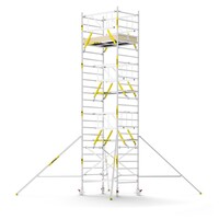 MAANDDEAL: Panthera PRO met dubbele voorloopleuning 135x185x8,2m werkhoogte