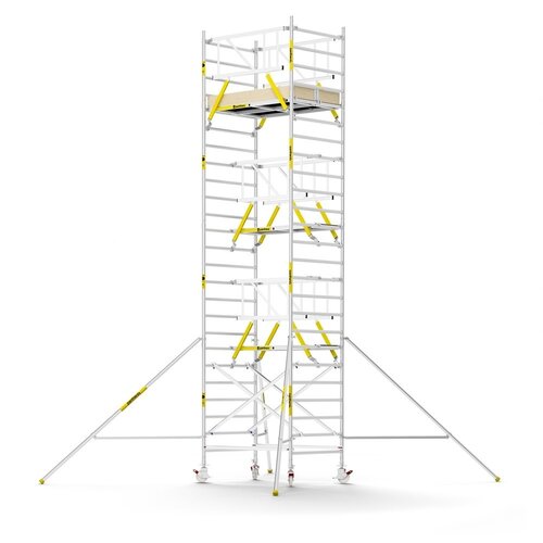 MAANDDEAL: Panthera PRO met dubbele voorloopleuning 135x185x8,2m werkhoogte