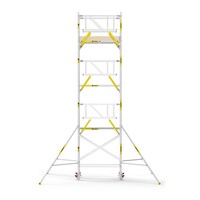 MAANDDEAL: Panthera PRO met dubbele voorloopleuning 135x185x8,2m werkhoogte