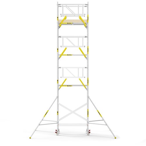 MAANDDEAL: Panthera PRO met dubbele voorloopleuning 135x185x9,2m werkhoogte