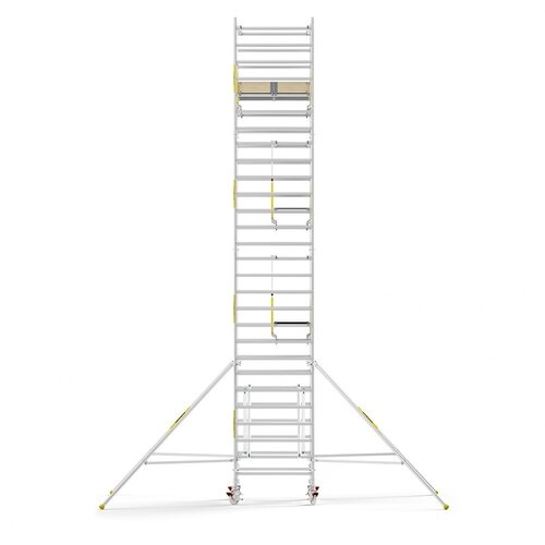 MAANDDEAL: Panthera PRO met dubbele voorloopleuning 135x185x9,2m werkhoogte carbon vloer