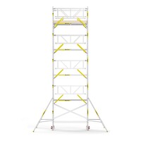 MAANDDEAL: Panthera PRO met dubbele voorloopleuning 135x245x10,2m werkhoogte carbon vloer