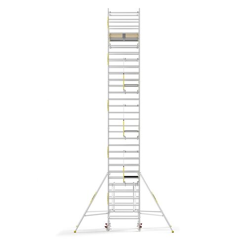 MAANDDEAL: Panthera PRO met dubbele voorloopleuning 135x245x10,2m werkhoogte carbon vloer