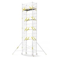 MAANDDEAL: Panthera PRO met dubbele voorloopleuning 135x245x11,2m werkhoogte