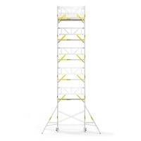 MAANDDEAL: Panthera PRO met dubbele voorloopleuning 135x245x13,2m werkhoogte carbon vloer