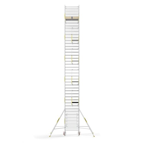 MAANDDEAL: Panthera PRO met dubbele voorloopleuning 135x245x13,2m werkhoogte carbon vloer