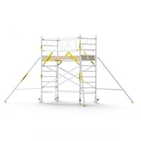 MAANDDEAL: Panthera PRO met dubbele voorloopleuning 135x245x4,2m werkhoogte