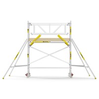 MAANDDEAL: Panthera PRO met dubbele voorloopleuning 135x245x4,2m werkhoogte