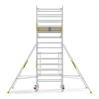 MAANDDEAL: Panthera PRO met dubbele voorloopleuning 135x245x5,2m werkhoogte