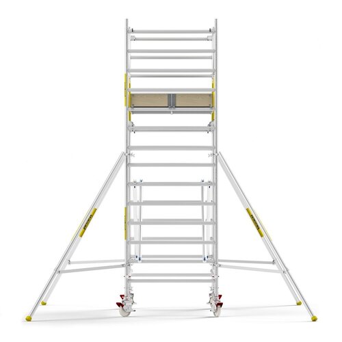 MAANDDEAL: Panthera PRO met dubbele voorloopleuning 135x245x5,2m werkhoogte