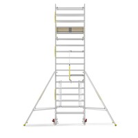 MAANDDEAL: Panthera PRO met dubbele voorloopleuning 135x245x6,2m werkhoogte