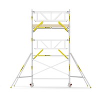 MAANDDEAL: Panthera PRO met dubbele voorloopleuning 135x245x6,2m werkhoogte carbon vloer