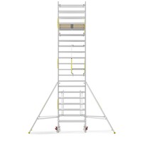 MAANDDEAL: Panthera PRO met dubbele voorloopleuning 135x245x7,2m werkhoogte carbon vloer