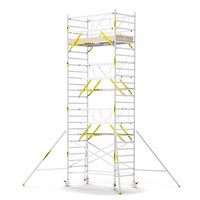 MAANDDEAL: Panthera PRO met dubbele voorloopleuning 135x245x8,2m werkhoogte