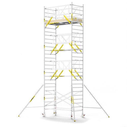 MAANDDEAL: Panthera PRO met dubbele voorloopleuning 135x245x9,2m werkhoogte