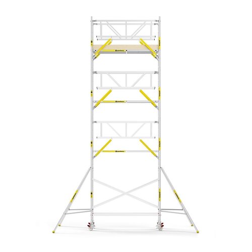 MAANDDEAL: Panthera PRO met dubbele voorloopleuning 135x245x9,2m werkhoogte