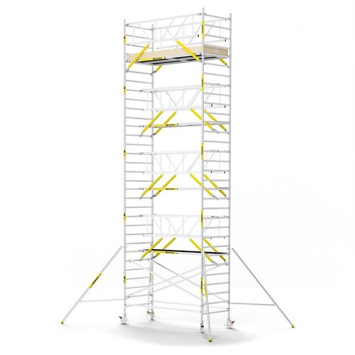 MAANDDEAL: Panthera PRO met dubbele voorloopleuning 135x305x10,2m werkhoogte