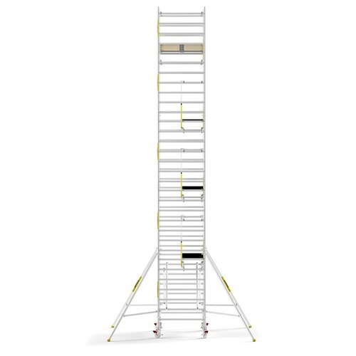 MAANDDEAL: Panthera PRO met dubbele voorloopleuning 135x305x10,2m werkhoogte carbon vloer
