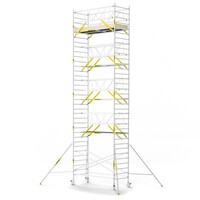 MAANDDEAL: Panthera PRO met dubbele voorloopleuning 135x305x11,2m werkhoogte