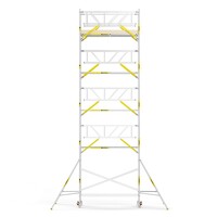 MAANDDEAL: Panthera PRO met dubbele voorloopleuning 135x305x11,2m werkhoogte