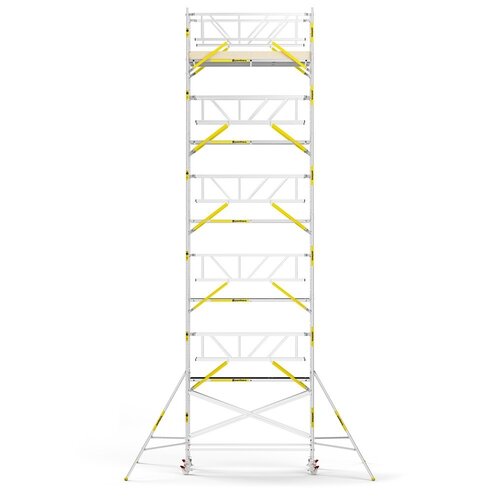 MAANDDEAL: Panthera PRO met dubbele voorloopleuning 135x305x12,2m werkhoogte
