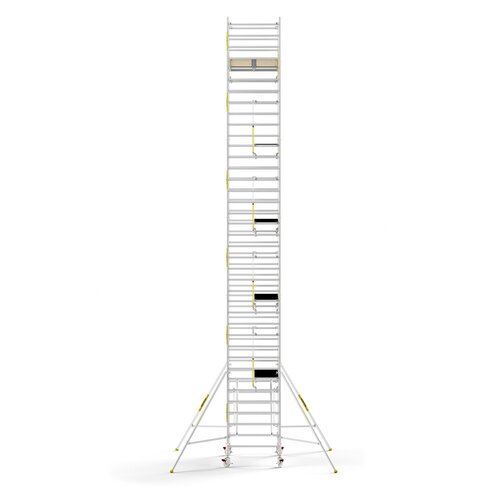 MAANDDEAL: Panthera PRO met dubbele voorloopleuning 135x305x12,2m werkhoogte carbon vloer