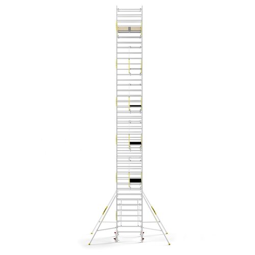 MAANDDEAL: Panthera PRO met dubbele voorloopleuning 135x305x13,2m werkhoogte carbon vloer