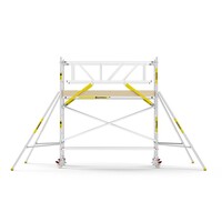 MAANDDEAL: Panthera PRO met dubbele voorloopleuning 135x305x4,2m werkhoogte