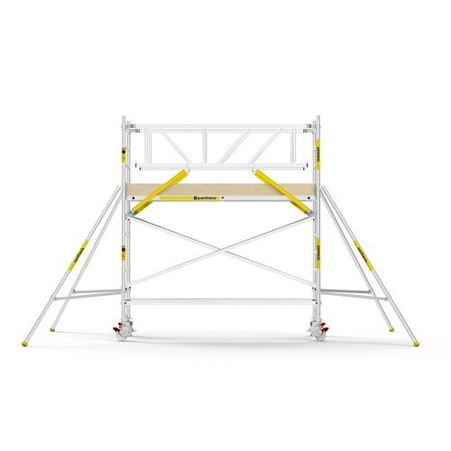 MAANDDEAL: Panthera PRO met dubbele voorloopleuning 135x305x4,2m werkhoogte