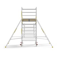 MAANDDEAL: Panthera PRO met dubbele voorloopleuning 135x305x4,2m werkhoogte