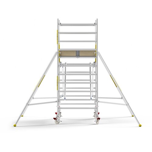 MAANDDEAL: Panthera PRO met dubbele voorloopleuning 135x305x4,2m werkhoogte