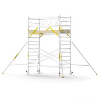 MAANDDEAL: Panthera PRO met dubbele voorloopleuning 135x305x5,2m werkhoogte