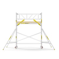 MAANDDEAL: Panthera PRO met dubbele voorloopleuning 135x305x5,2m werkhoogte carbon vloer
