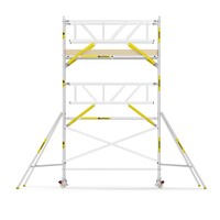 MAANDDEAL: Panthera PRO met dubbele voorloopleuning 135x305x6,2m werkhoogte carbon vloer