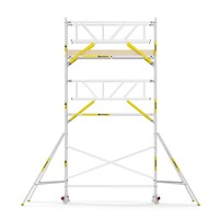 MAANDDEAL: Panthera PRO met dubbele voorloopleuning 135x305x7,2m werkhoogte carbon vloer