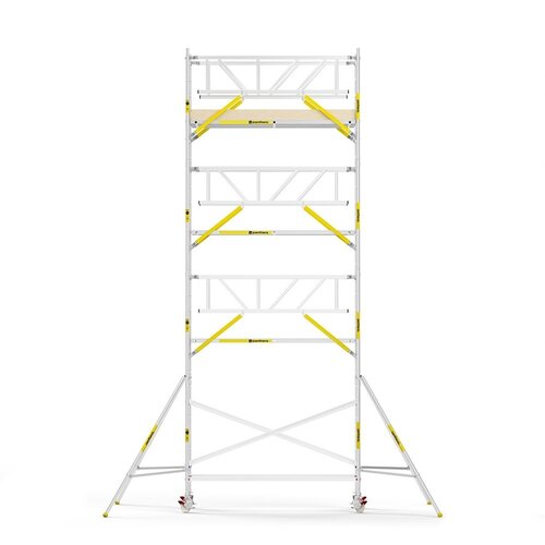 MAANDDEAL: Panthera PRO met dubbele voorloopleuning 135x305x9,2m werkhoogte