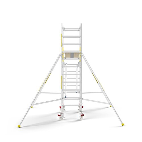 MAANDDEAL: Panthera PRO met dubbele voorloopleuning 75x185x4,2m werkhoogte