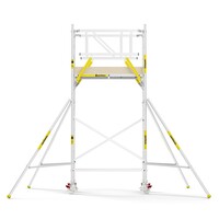 MAANDDEAL: Panthera PRO met dubbele voorloopleuning 75x185x5,2m werkhoogte